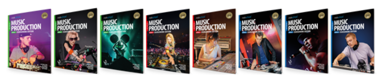 all covers of the music production books